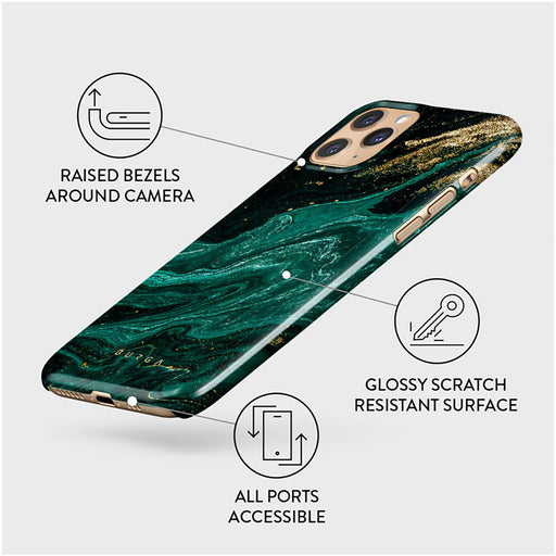 Emerald Pool - Elegant iPhone 11 Pro Max Case 3