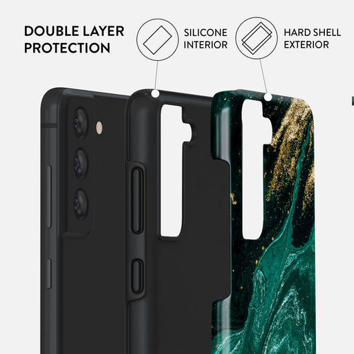 Emerald Pool - Elegant Samsung Galaxy S21 FE Case 2