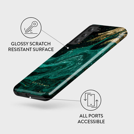 Emerald Pool - Elegant Samsung Galaxy S21 FE Case 3