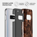 Toasted Chestnut - Brown Samsung Galaxy S10E Case 6