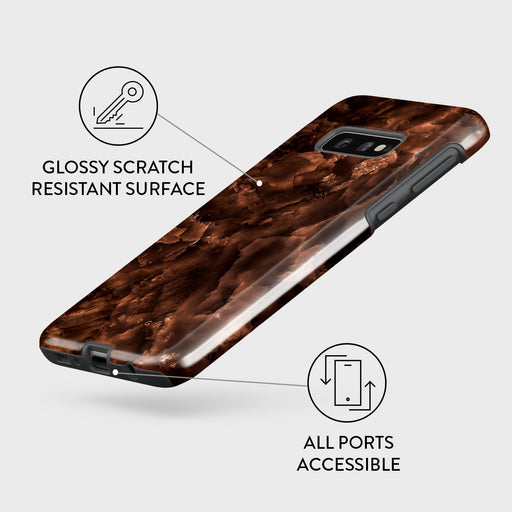 Toasted Chestnut - Brown Samsung Galaxy S10E Case 7