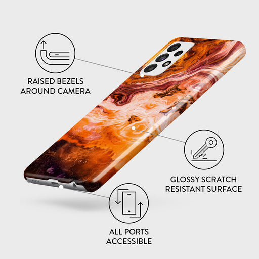 Pumpkin Spice - Orange Samsung Galaxy A52 / A52S 4G / 5G Case 3