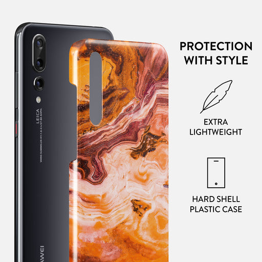 Pumpkin Spice - Orange Huawei P20 Case 2