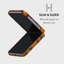 Bitter Apricot - Snake Samsung Galaxy Z Flip 4 Case 4