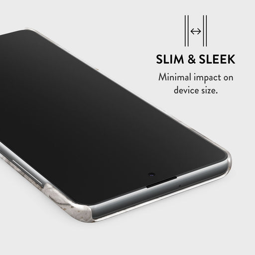 Snowstorm - Grey Marble Samsung Galaxy A71 4G Case 4