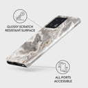 Snowstorm - Grey Marble Xiaomi 13 Pro Case 3