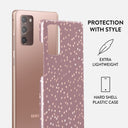 Hot Cocoa - Spotted Samsung Galaxy Note 20 4G / 5G Case 2