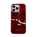 Iconic Red Ruby - Marble iPhone 14 Pro Max Case 5