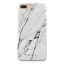 Satin White - Marble iPhone 7 Plus / 8 Plus Case 1