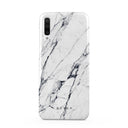 Satin White - Marble Samsung Galaxy A70 Case