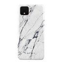 Satin White - Marble Google Pixel 4 Case 1