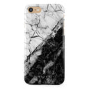 Fatal Contradiction - Black & White Marble iPhone SE (2022) Case 1