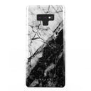 Fatal Contradiction - Black & White Marble Samsung Galaxy Note 9 Case