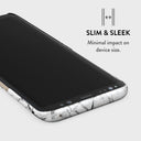 Fatal Contradiction - Black & White Marble Samsung Galaxy Note 9 Case 4