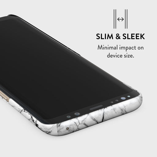 Fatal Contradiction - Black & White Marble Samsung Galaxy Note 9 Case 4