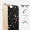 Rose Gold Marble - iPhone 6 / 6S Case 2