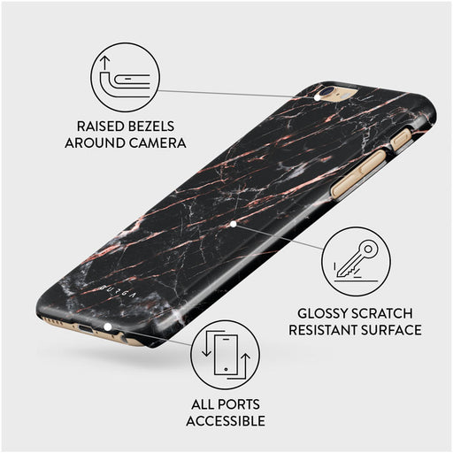 Rose Gold Marble - iPhone 6 / 6S Case 3