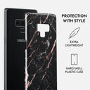 Rose Gold Marble - Samsung Galaxy Note 9 Case 2