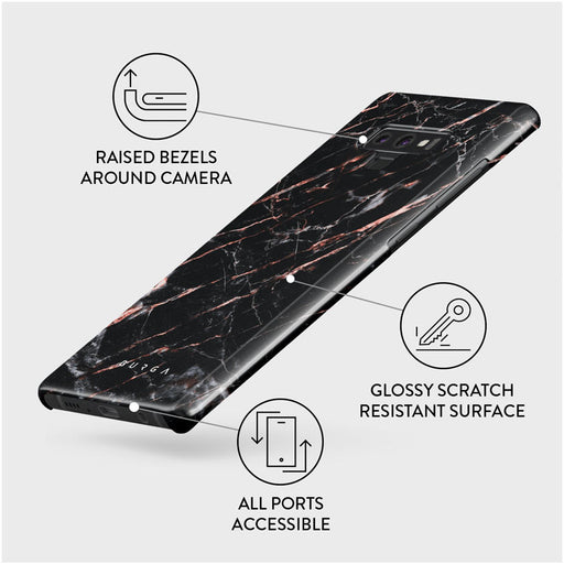 Rose Gold Marble - Samsung Galaxy Note 9 Case 3