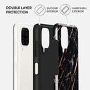 Rose Gold Marble - Samsung Galaxy A12 4G Case 6
