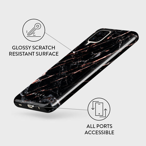 Rose Gold Marble - Samsung Galaxy A12 4G Case 7