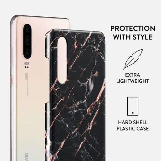 Rose Gold Marble - Huawei P30 Case 2