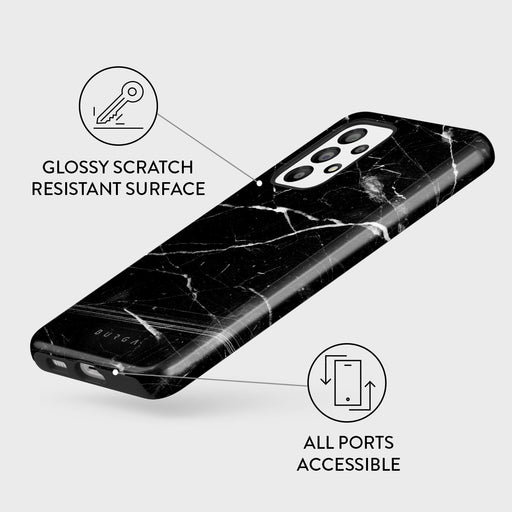 Noir Origin - Black Marble Samsung Galaxy A53 Case 3