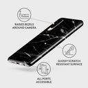 Noir Origin - Black Marble Huawei P30 Case 3
