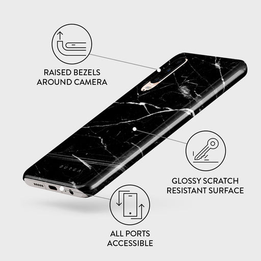 Noir Origin - Black Marble Huawei P30 Case 3