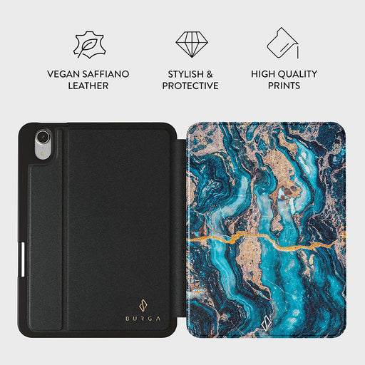 Mystic River - Blue Marble iPad Mini 8.3 (A17 Pro/6th Gen) Case 3