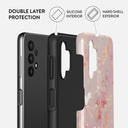 Golden Coral - Pink Samsung Galaxy A32 5G Case 2