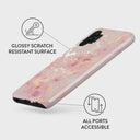 Golden Coral - Pink Samsung Galaxy A32 5G Case 3