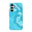 Ocean Waves - Blue Samsung Galaxy A54 Case 1