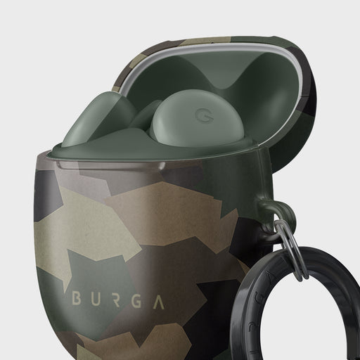 Tropical Green Camo - Google Pixel Buds A Case 5