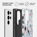 Pink Beach - Mosaic Samsung Galaxy S22 Ultra Case 6