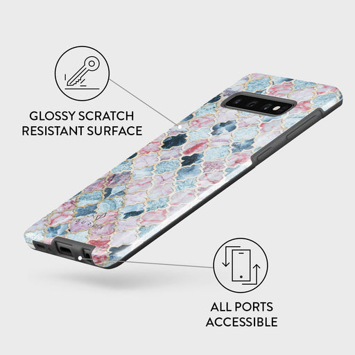 Pink Beach - Mosaic Samsung Galaxy S10 4G Case 7