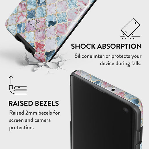 Pink Beach - Mosaic Samsung Galaxy S10 4G Case 8