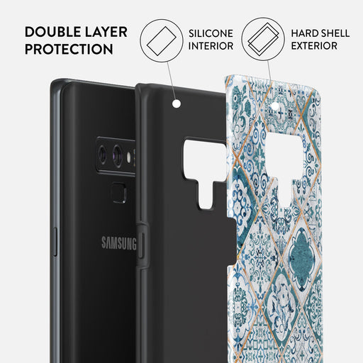 Tropical Oasis - Ornament Samsung Galaxy Note 9 Case 6