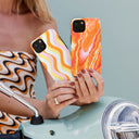 Retro Glow - Samsung Galaxy A34 Case 9