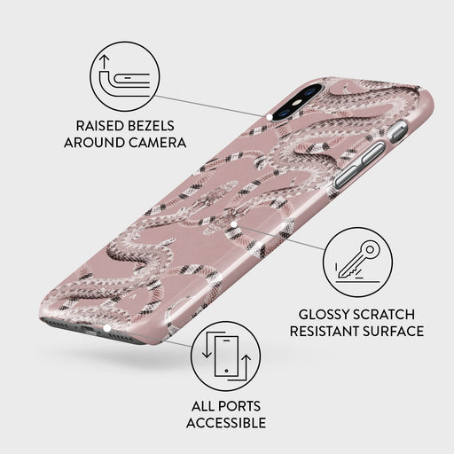 Poolside Glam - Snakes iPhone X / XS Case 3