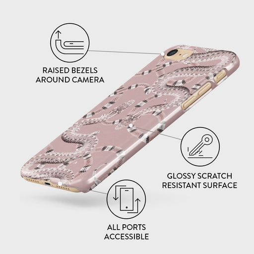 Poolside Glam - Snakes iPhone SE (2020) Case 3