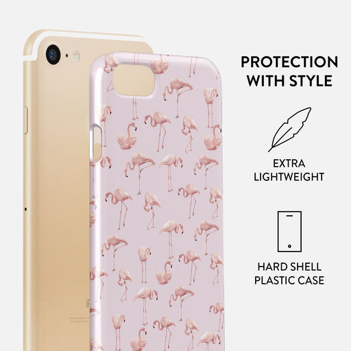 Nostalgic Pink - Flamingos iPhone SE (2020) Case 2
