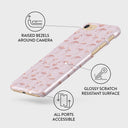Nostalgic Pink - Flamingos iPhone SE (2020) Case 3