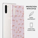 Nostalgic Pink - Flamingos Samsung Galaxy Note 10 Case 2