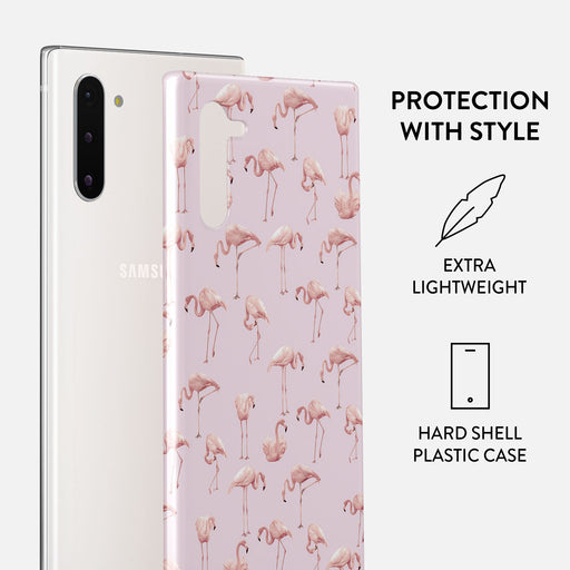Nostalgic Pink - Flamingos Samsung Galaxy Note 10 Case 2