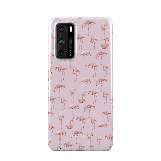 Nostalgic Pink - Flamingos Huawei P40 Case 1