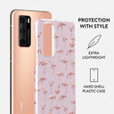 Nostalgic Pink - Flamingos Huawei P40 Case 2