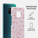 Nostalgic Pink - Flamingos Huawei Mate 20 Pro Case 2
