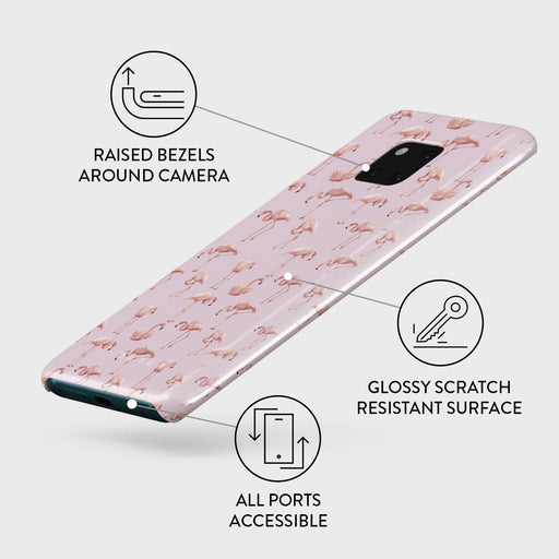 Nostalgic Pink - Flamingos Huawei Mate 20 Pro Case 3