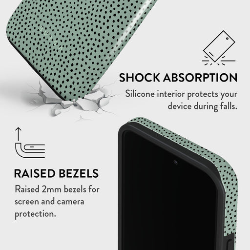 Mint Gelato - Dots iPhone 14 Pro Case 8